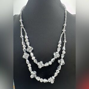 Vintage glass bead necklace​​